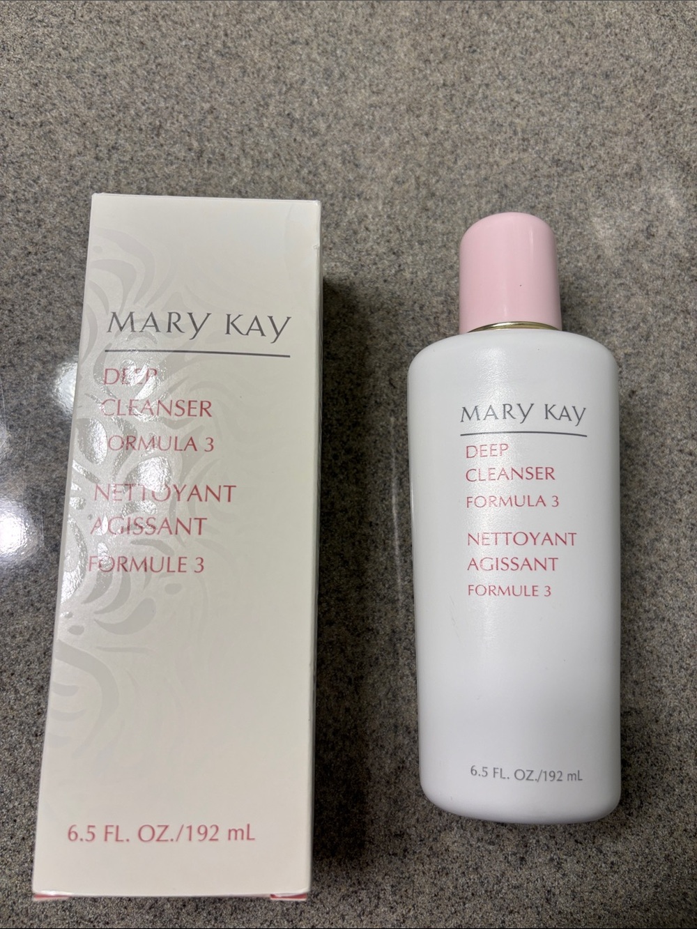 Mary Kay Deep Cleanser Formula 3 — Pink & White Bottle